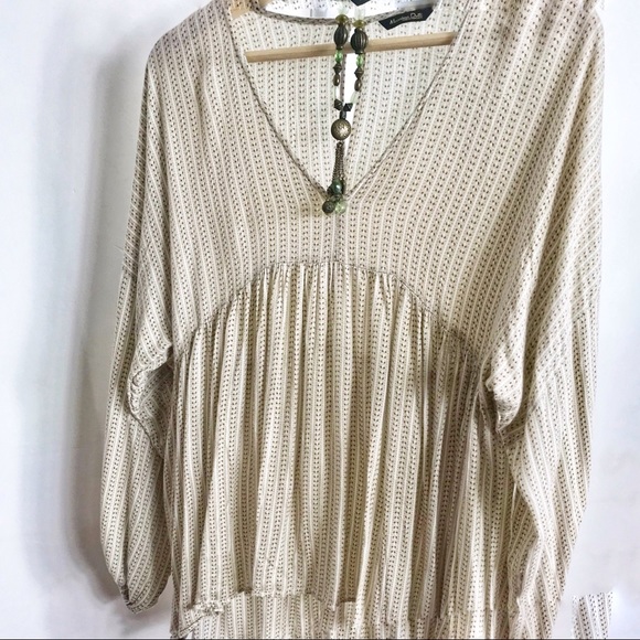 Massimo Dutti Medium Boho Blouse - Picture 2 of 8
